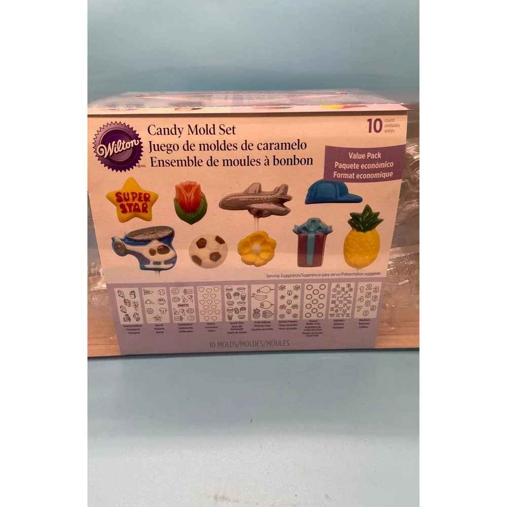New wilton candy mold set